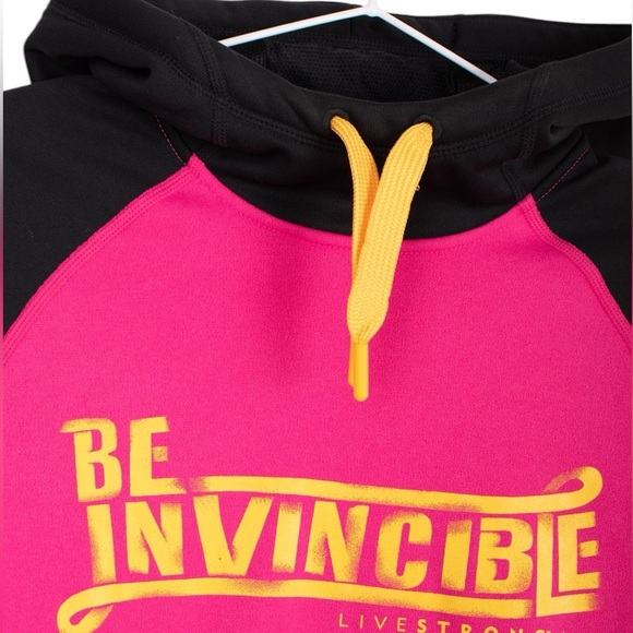 Nike Sweatshirt Therma Fit Hoodie Pullover Livestrong - Picture 10 of 11